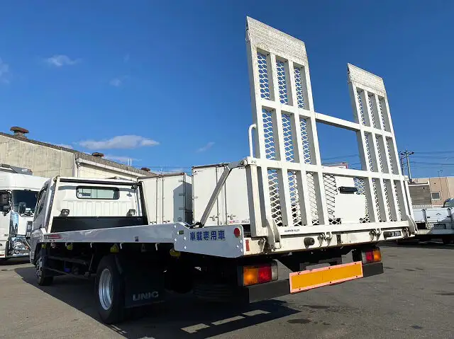 三菱 キャンター 小型 車両重機運搬 ラジコン ウインチの中古トラック画像4