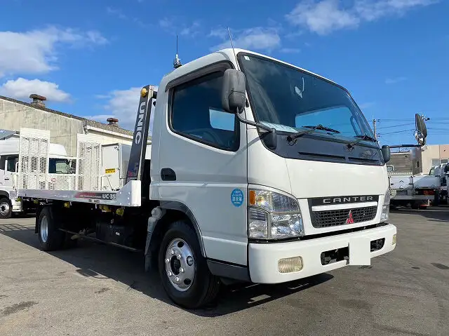 三菱 キャンター 小型 車両重機運搬 ラジコン ウインチの中古トラック画像2