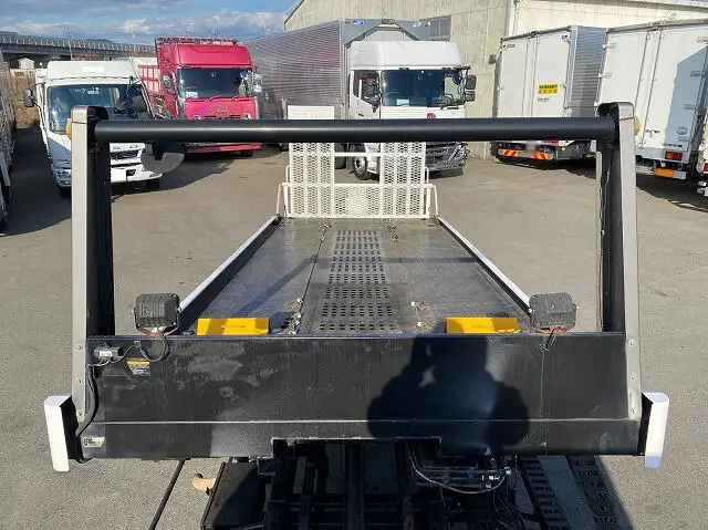 三菱 キャンター 小型 車両重機運搬 ラジコン ウインチの中古トラック画像9