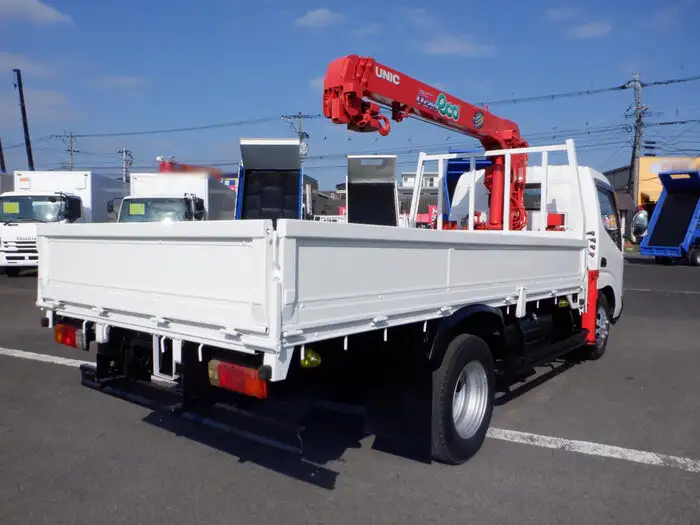 トヨタ トヨエース 小型 クレーン付 床鉄板 3段の中古トラック画像2