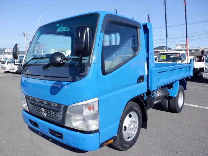 三菱 キャンター 小型 ダンプ PDG-FE71BD H19の中古トラック画像1