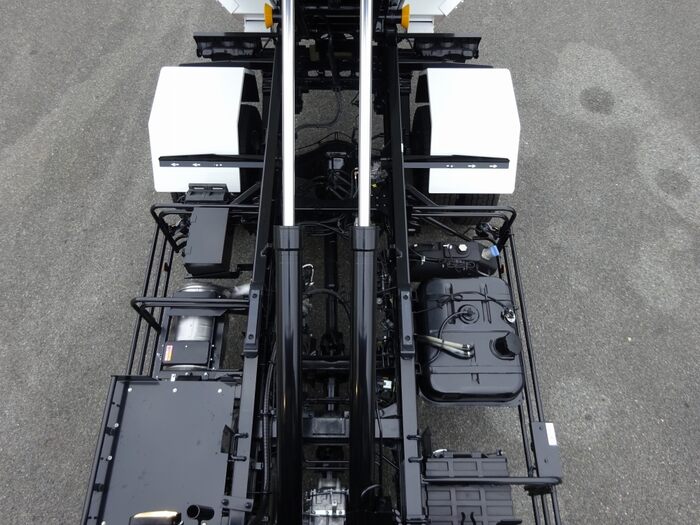 三菱 ファイター 中型/増トン アームロール コンテナ付き ツインホイスト｜画像8