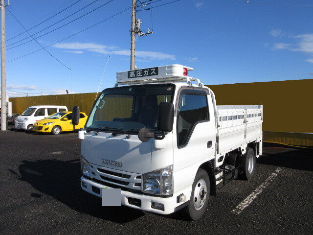 いすゞ エルフ 小型 平ボディ パワーゲート 床鉄板｜画像1