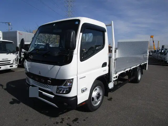 三菱 キャンター 小型 平ボディ パワーゲート アルミブロック の中古トラック【車両No.159965】