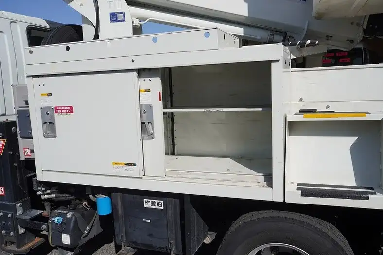 三菱 キャンター 小型 高所・建柱車 高所作業車 電工仕様の中古トラック画像11