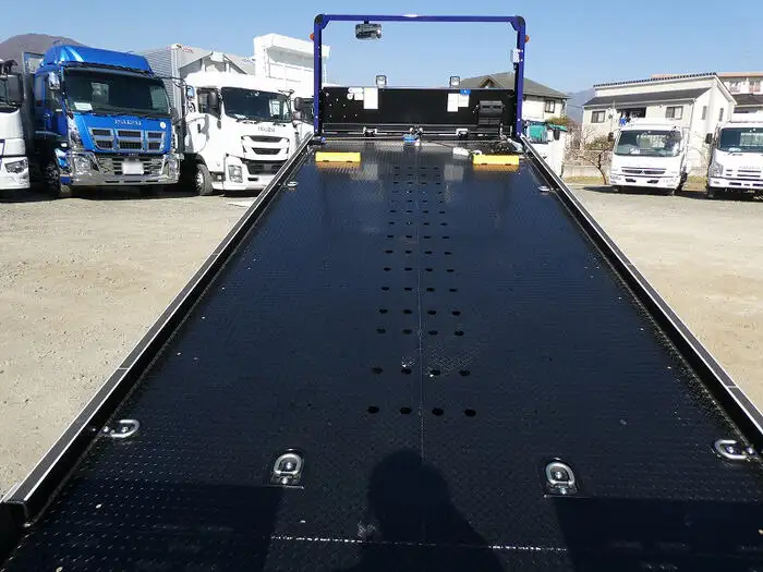 三菱 キャンター 小型 車両重機運搬 ラジコン ウインチの中古トラック画像6
