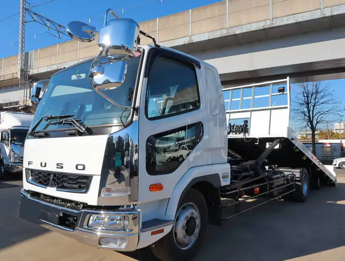 三菱 ファイター 中型/増トン 車両重機運搬 ラジコン ウインチの中古トラック画像1