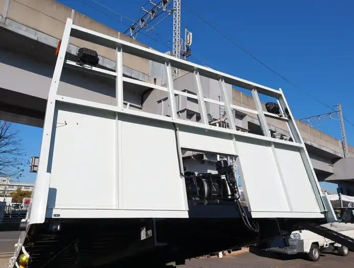 三菱 ファイター 中型/増トン 車両重機運搬 ラジコン ウインチの中古トラック画像11