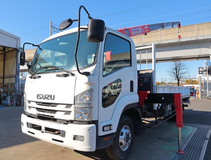 いすゞ エルフ 小型 クレーン付 4段 ラジコン の中古トラック【車両No.160790】
