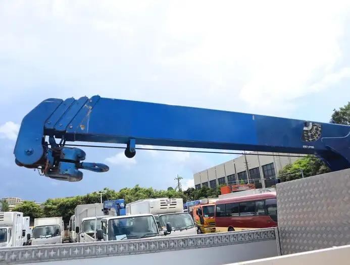 三菱 キャンター 小型 クレーン付 床鉄板 アルミブロックの中古トラック画像13