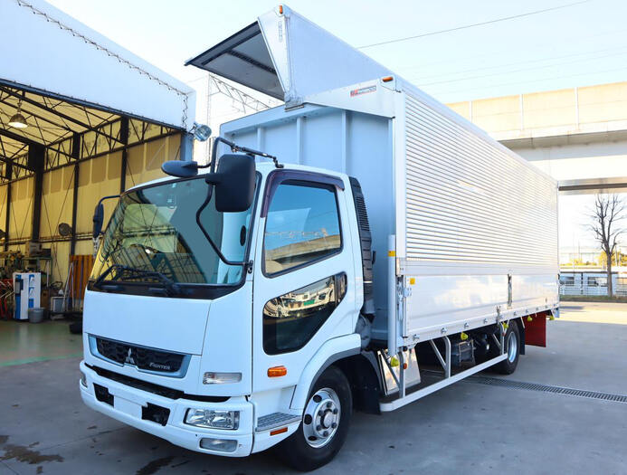 三菱 ファイター 中型/増トン ウイング ワイド 2KG-FK74F