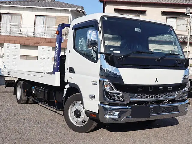 三菱 キャンター 小型 車両重機運搬 ラジコン ウインチの中古トラック画像2