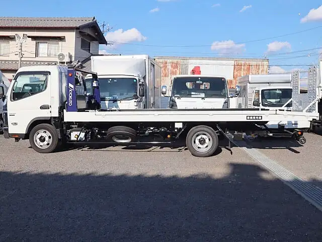 三菱 キャンター 小型 車両重機運搬 ラジコン ウインチの中古トラック画像5