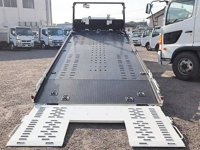 三菱 キャンター 小型 車両重機運搬 ラジコン ウインチの中古トラック画像7