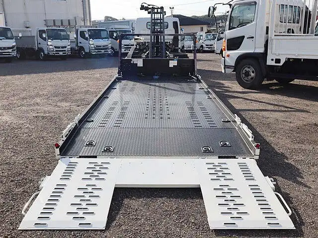 三菱 キャンター 小型 車両重機運搬 ラジコン ウインチの中古トラック画像8