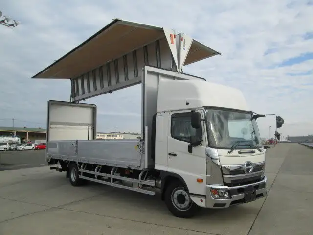 日野 レンジャー 中型/増トン ウイング パワーゲート エアサスの中古トラック画像2