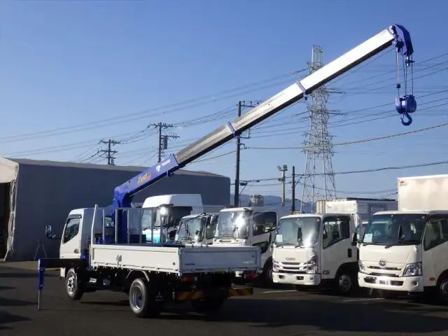 三菱 キャンター 小型 クレーン付 4段 ラジコンの中古トラック画像10