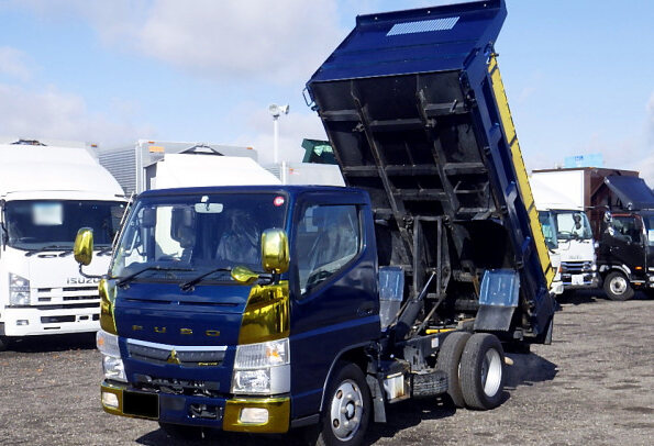 三菱 キャンター 小型 ダンプ 10尺 2PG-FBA60