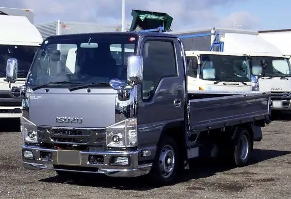 いすゞ エルフ 小型 平ボディ カスタム 2RG-NHR88Aの中古トラック画像1