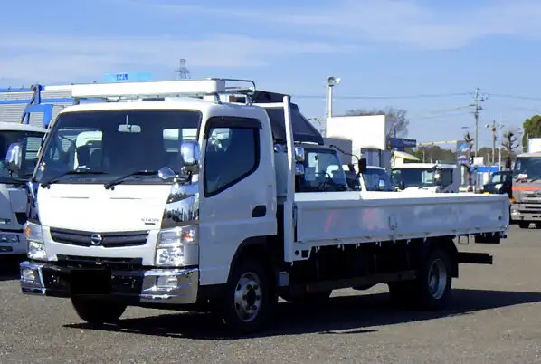 日産 アトラス 小型 平ボディ 床鉄板 TRG-FEB9Wの中古トラック画像1