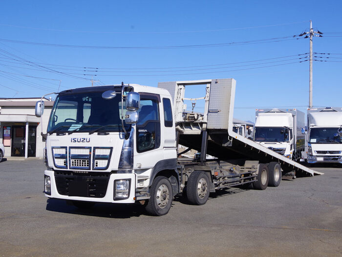 日野 デュトロ 小型 車両重機運搬 ウインチ TKG-XZU720M の中古トラック【車両No.162428】