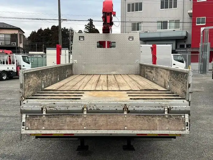 三菱 キャンター 小型 車両重機運搬 4段クレーン ラジコンの中古トラック画像6