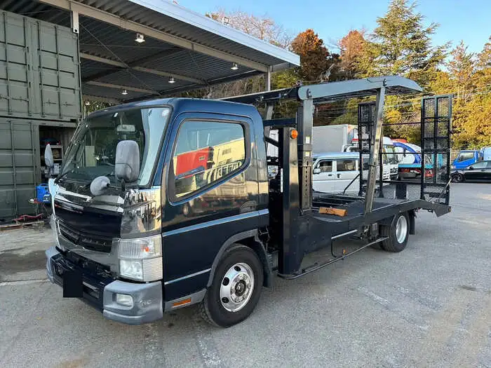 三菱 キャンター 小型 車両重機運搬 ラジコン フックインの中古トラック画像1