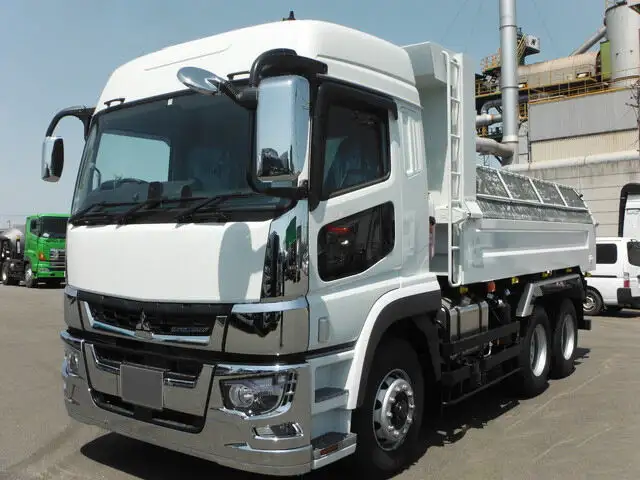 三菱 スーパーグレート 大型 ダンプ Lゲート ハイルーフ の中古トラック【車両No.159749】