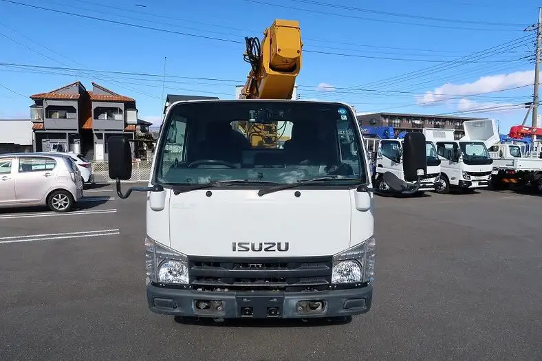 いすゞ エルフ 小型 高所・建柱車 高所作業車 BKG-NKR85ANの中古トラック画像2
