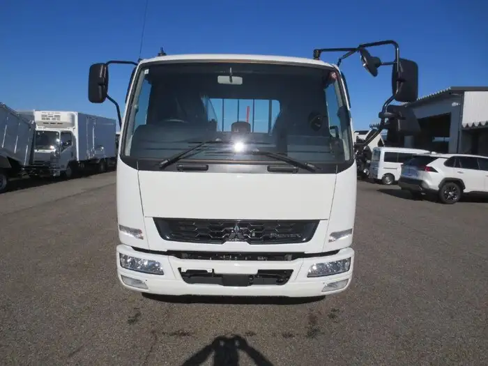 三菱 ファイター 中型/増トン 平ボディ ベッド 2KG-FK62Fの中古トラック画像2