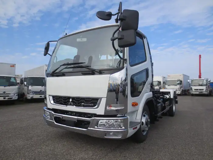 三菱 ファイター 中型/増トン アームロール ツインホイスト 2KG-FK72Fの中古トラック画像1