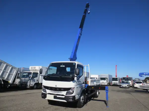 三菱 キャンター 小型 クレーン付 4段 ラジコンの中古トラック画像4