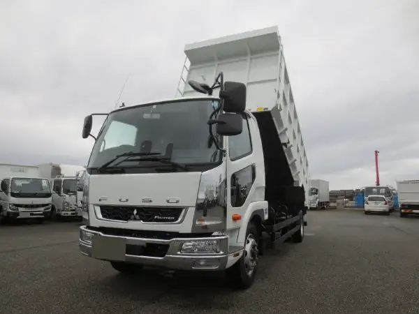 三菱 ファイター 中型/増トン ダンプ 土砂禁 ベッド の中古トラック【車両No.159844】