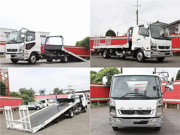 三菱 ファイター 中型/増トン 車両重機運搬 ラジコン ウインチの中古トラック画像12