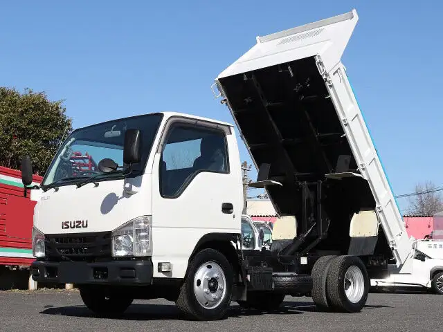 いすゞ エルフ 小型 ダンプ 強化 コボレーンの中古トラック画像1