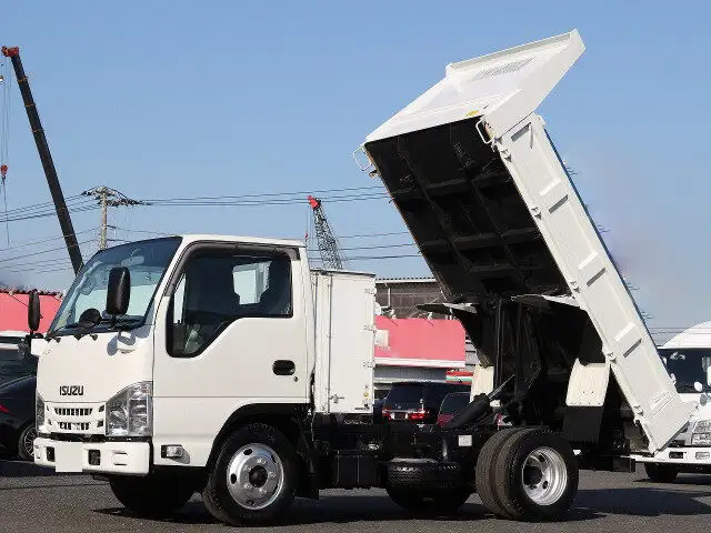 いすゞ エルフ 小型 ダンプ 強化 コボレーンの中古トラック画像1