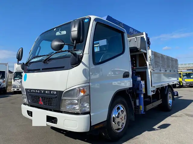 三菱 キャンター 小型 クレーン付 4段 ラジコンの中古トラック画像1