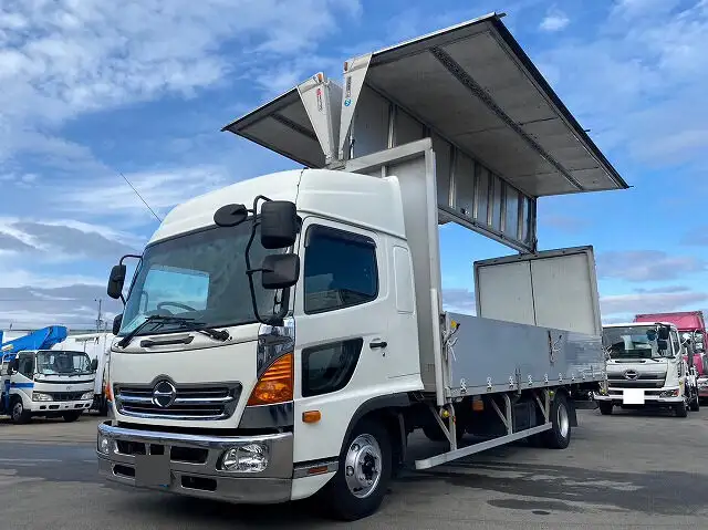 日野 レンジャー 中型/増トン ウイング ベッド TPG-FD7JLAAの中古トラック画像10