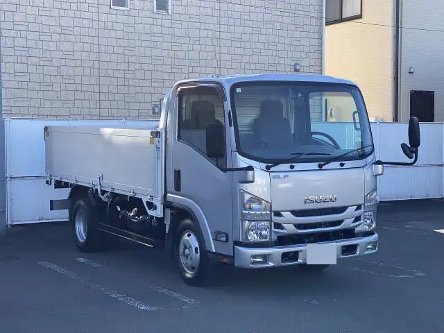 いすゞ エルフ 小型 平ボディ アルミブロック TRG-NMR85Nの中古トラック画像2