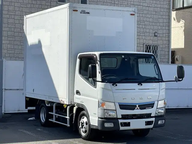 三菱 キャンター 小型 アルミバン パワーゲート TKG-FBA20の中古トラック画像1