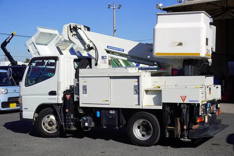 三菱 キャンター 小型 高所・建柱車 高所作業車 電工仕様の中古トラック画像5