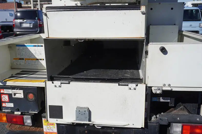 三菱 キャンター 小型 高所・建柱車 高所作業車 電工仕様の中古トラック画像12