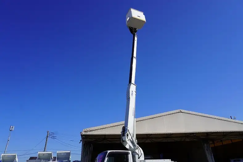 三菱 キャンター 小型 高所・建柱車 高所作業車 電工仕様の中古トラック画像13