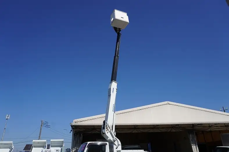 三菱 キャンター 小型 高所・建柱車 高所作業車 電工仕様の中古トラック画像12