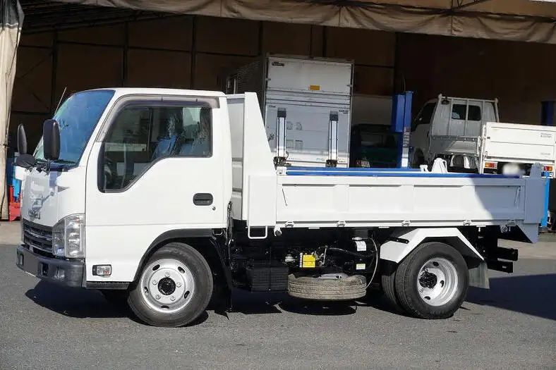 いすゞ エルフ 小型 ダンプ ローダー 強化 の中古トラック【車両No.160287】