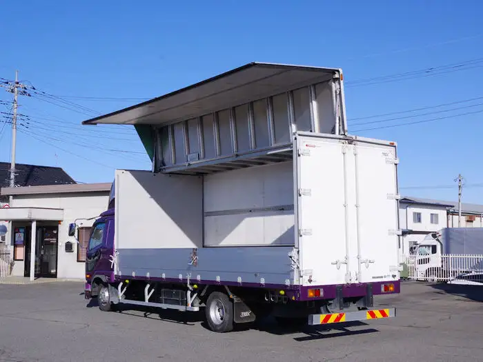 三菱 ファイター 中型/増トン ウイング ベッド TKG-FK61Fの中古トラック画像11