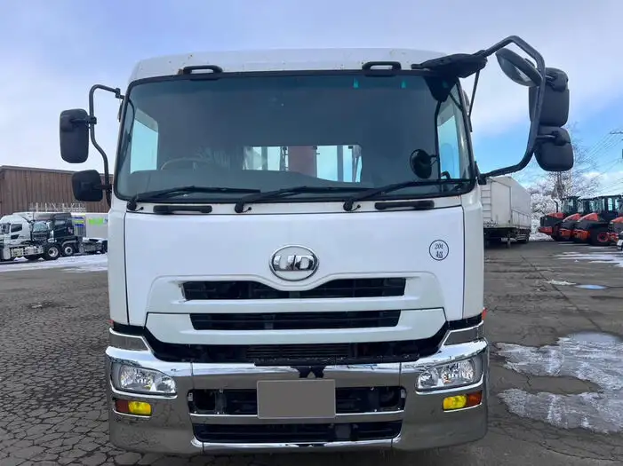 日産UD クオン 大型 クレーン付 アルミブロック エアサスの中古トラック画像2