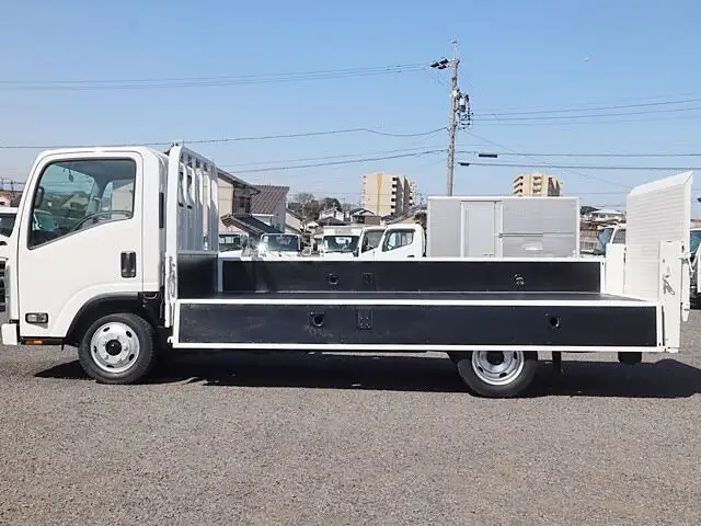 いすゞ エルフ 小型 平ボディ パワーゲート TPG-NLR85ARの中古トラック画像7