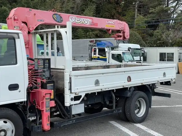 いすゞ エルフ 小型 クレーン付 4段 ラジコンの中古トラック画像11