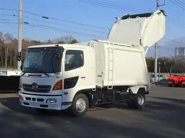 日野 レンジャー 中型/増トン パッカー車 プレス式 ベッドの中古トラック画像1